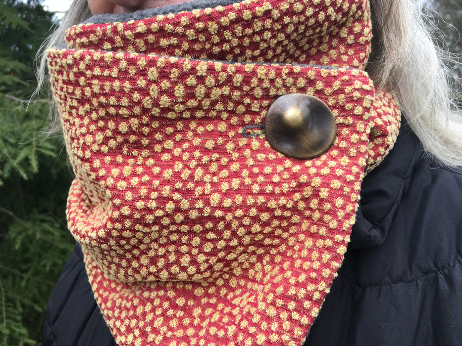 Cowls, Ladies Wrap-Style in Assorted Fabrics
